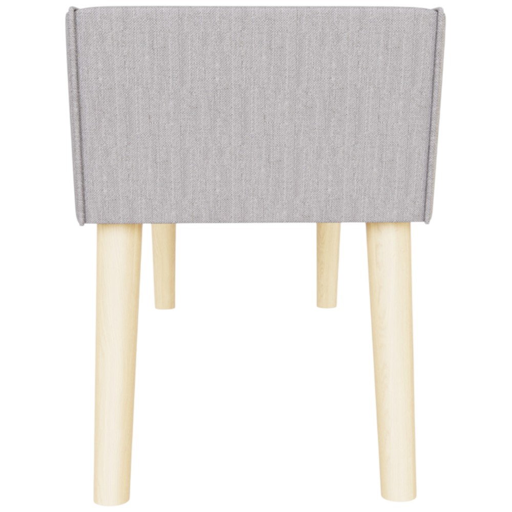GFW Milan Grey Ottoman Window Seat Image 5