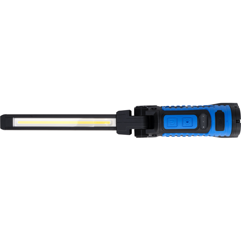 Draper Expert 5W 1000 Lumens SMD COB LED Rechargeable Flex Slim Worklight with Charging Station Image 2