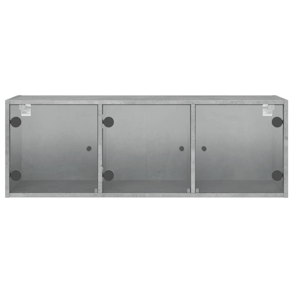 vidaXL 3 Door Grey Sonoma Wall Cabinet Image 6