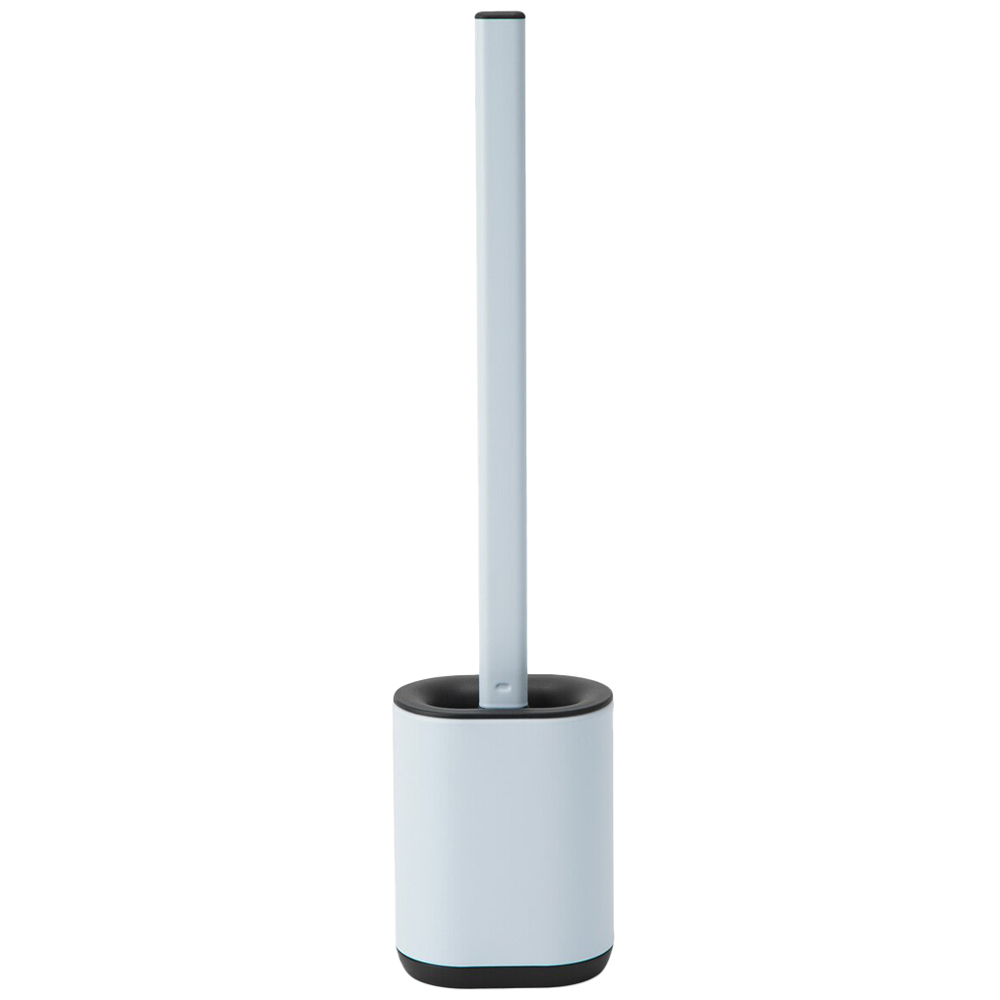 Milan Toilet Brush Holder Slate Blue Image