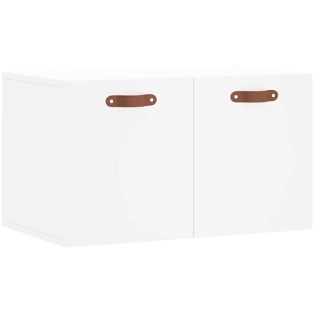 vidaXL 2 Door White Wall Cabinet Image 2
