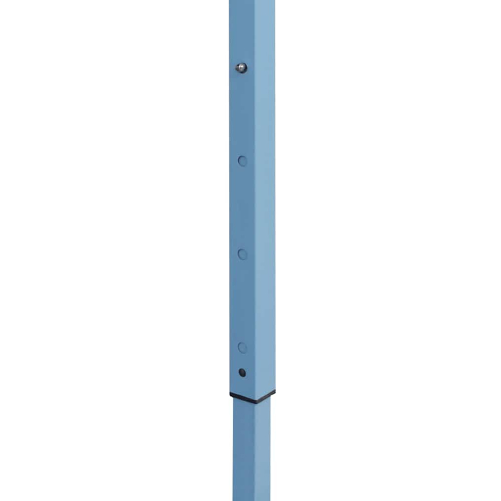 vidaXL 3 x 4.5m Blue Foldable Tent with 3 Side walls Image 6