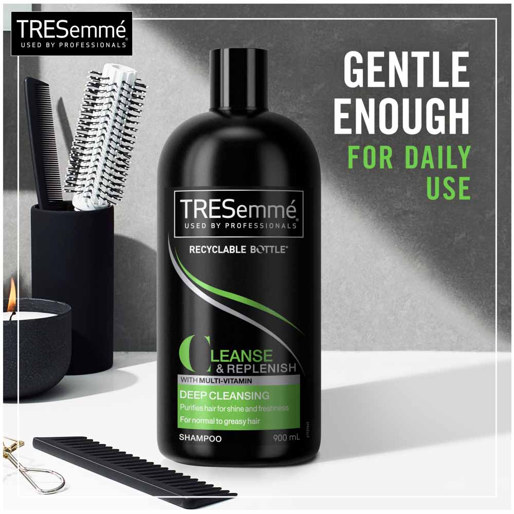 TREsemme Deep Cleansing Shampoo 900ml Wilko