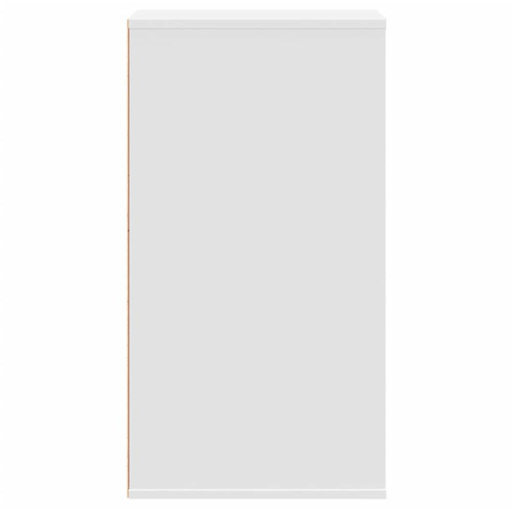 vidaXL 4 Drawer White Wooden Chest of Drawers Image 5