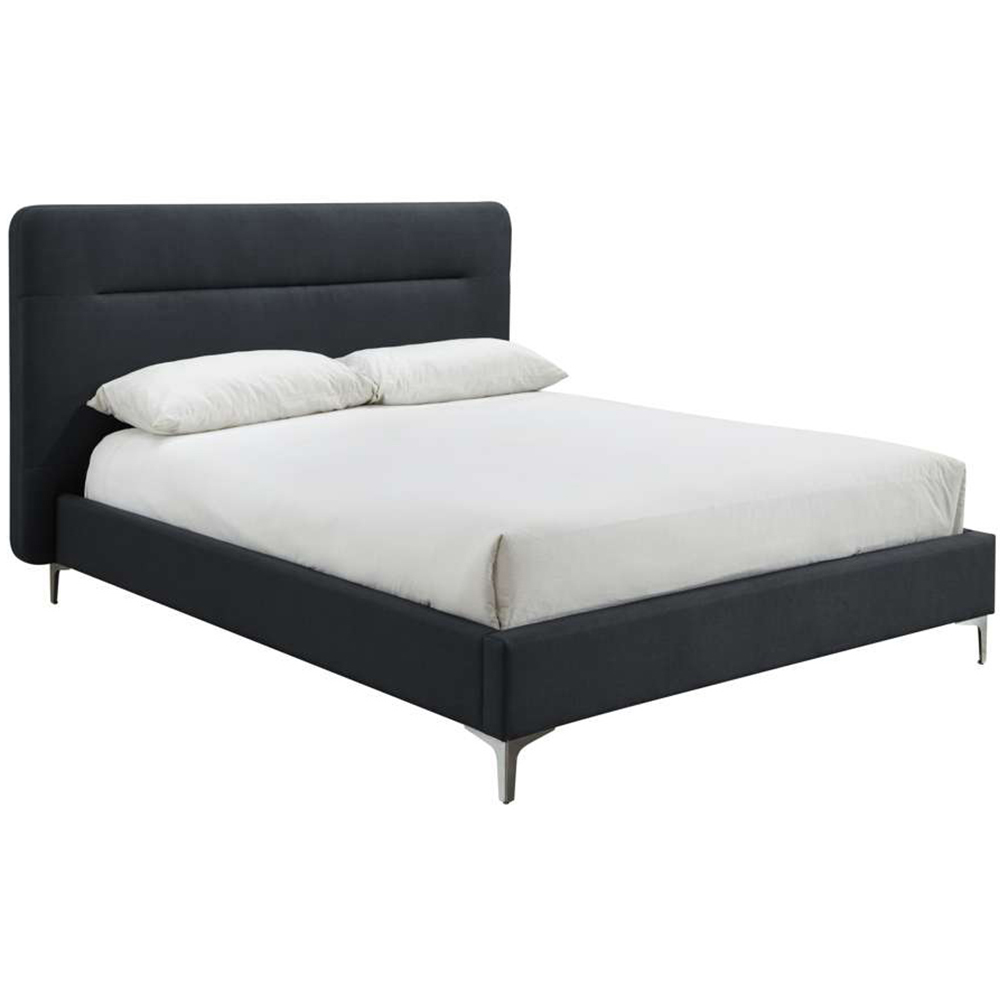 Finn King Size Charcoal Bed Frame Image 2