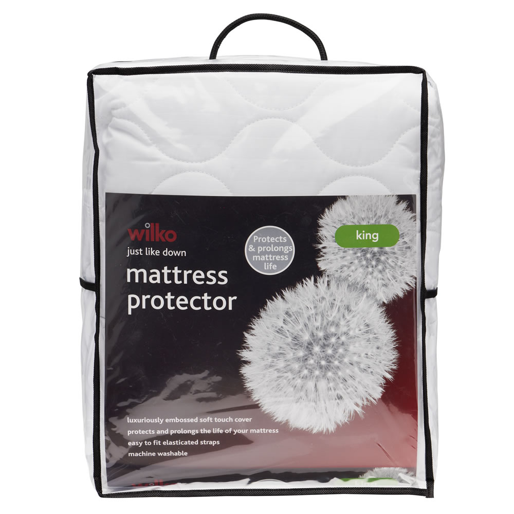 Wilko Best King Mattress Protector Image 1