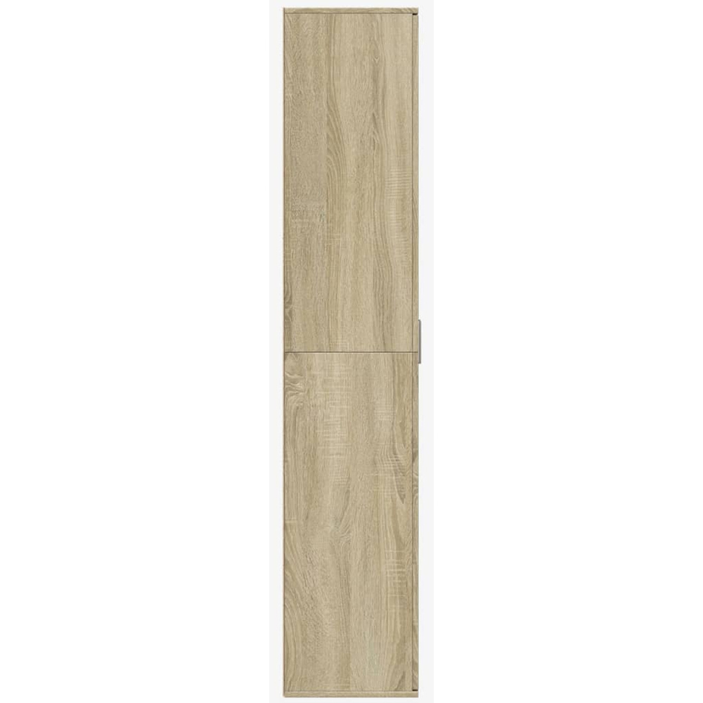 vidaXL 4 Door Sonoma Oak Wooden Highboard Image 4