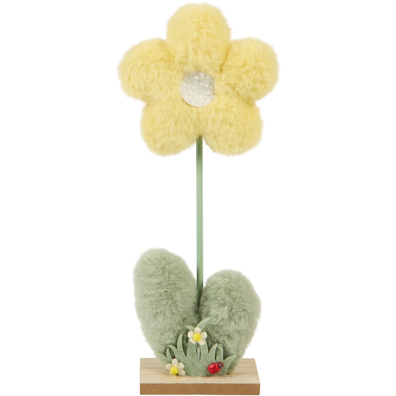 Plush Flower Decoration Image 4