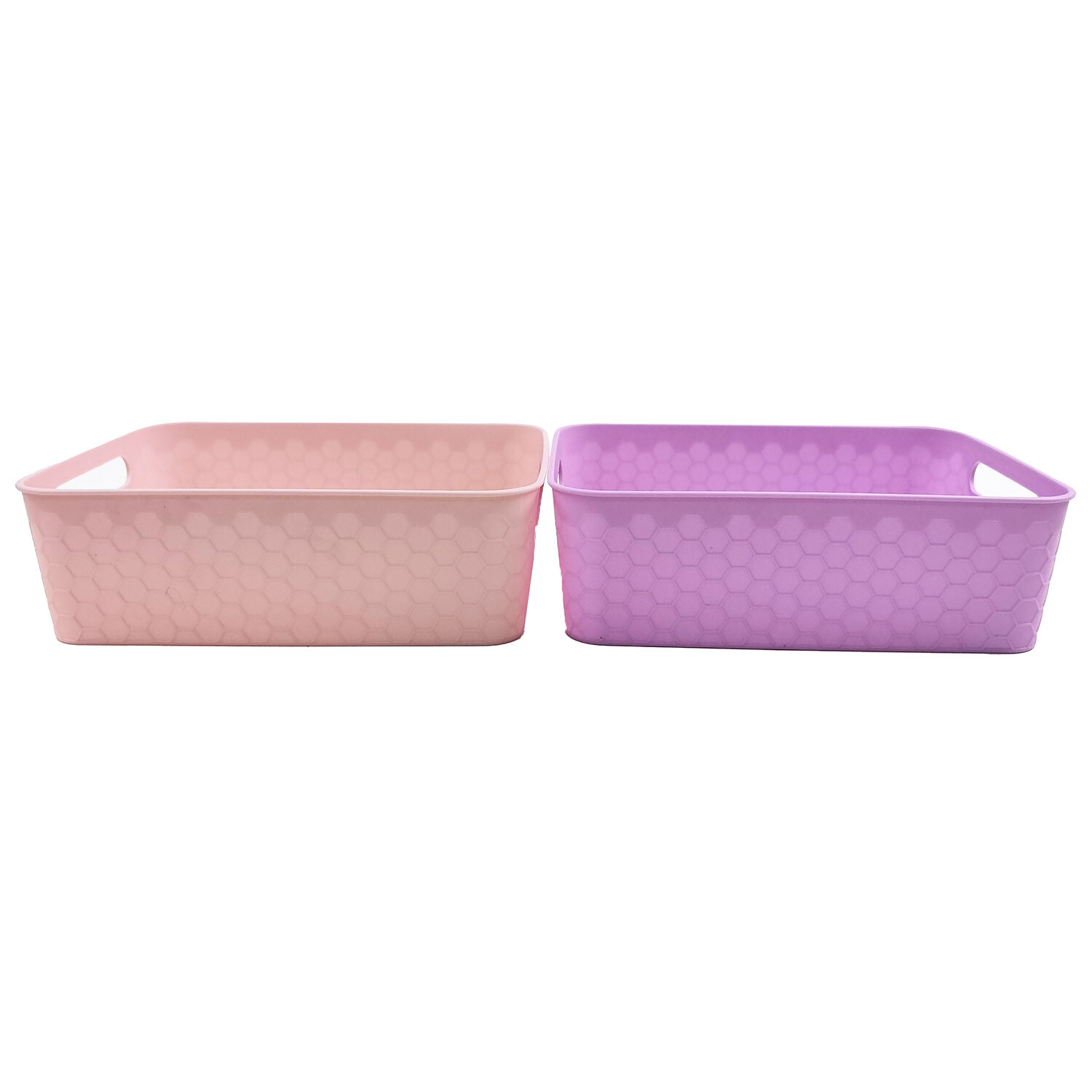 Single Honeycomb Medium Storage Basket in Assorted styles Image 2