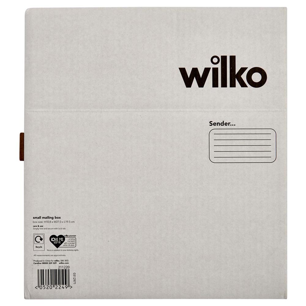 Wilko Mailing Box Small 27.5x30.5cm Image 1