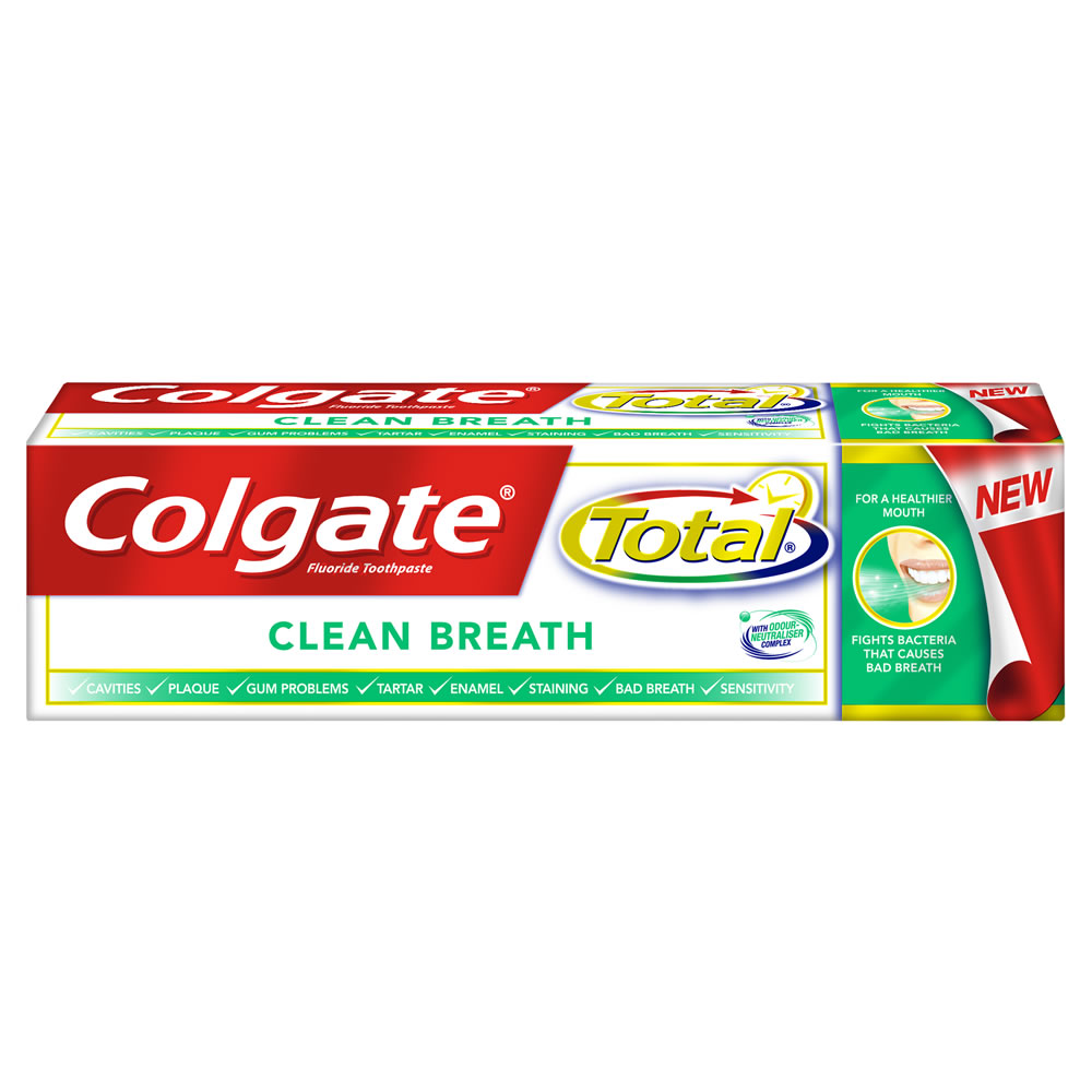 Colgate Total Clean Breath Toothpaste 75ml Image