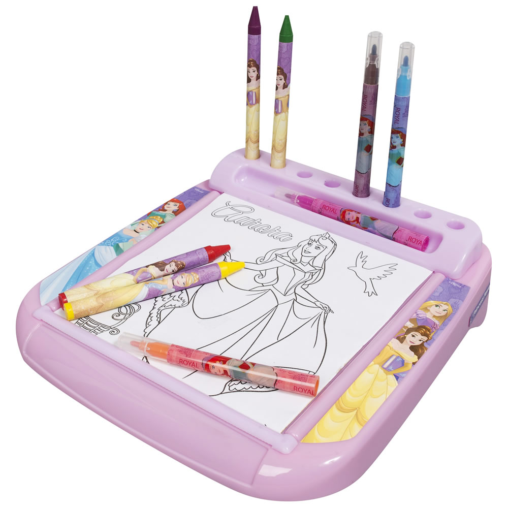 Disney Princess Deluxe Roll and Go Art Set Wilko