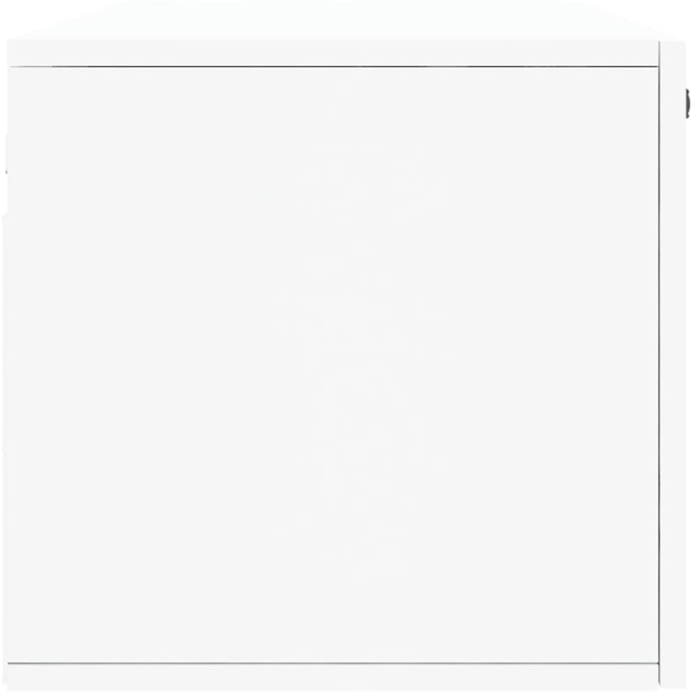 vidaXL 2 Door White Wall Cabinet Image 7