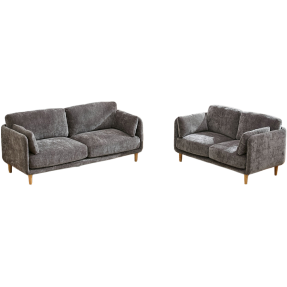 Furniture One 5 Seater Luxury Mid Century Sofa Set Image 2