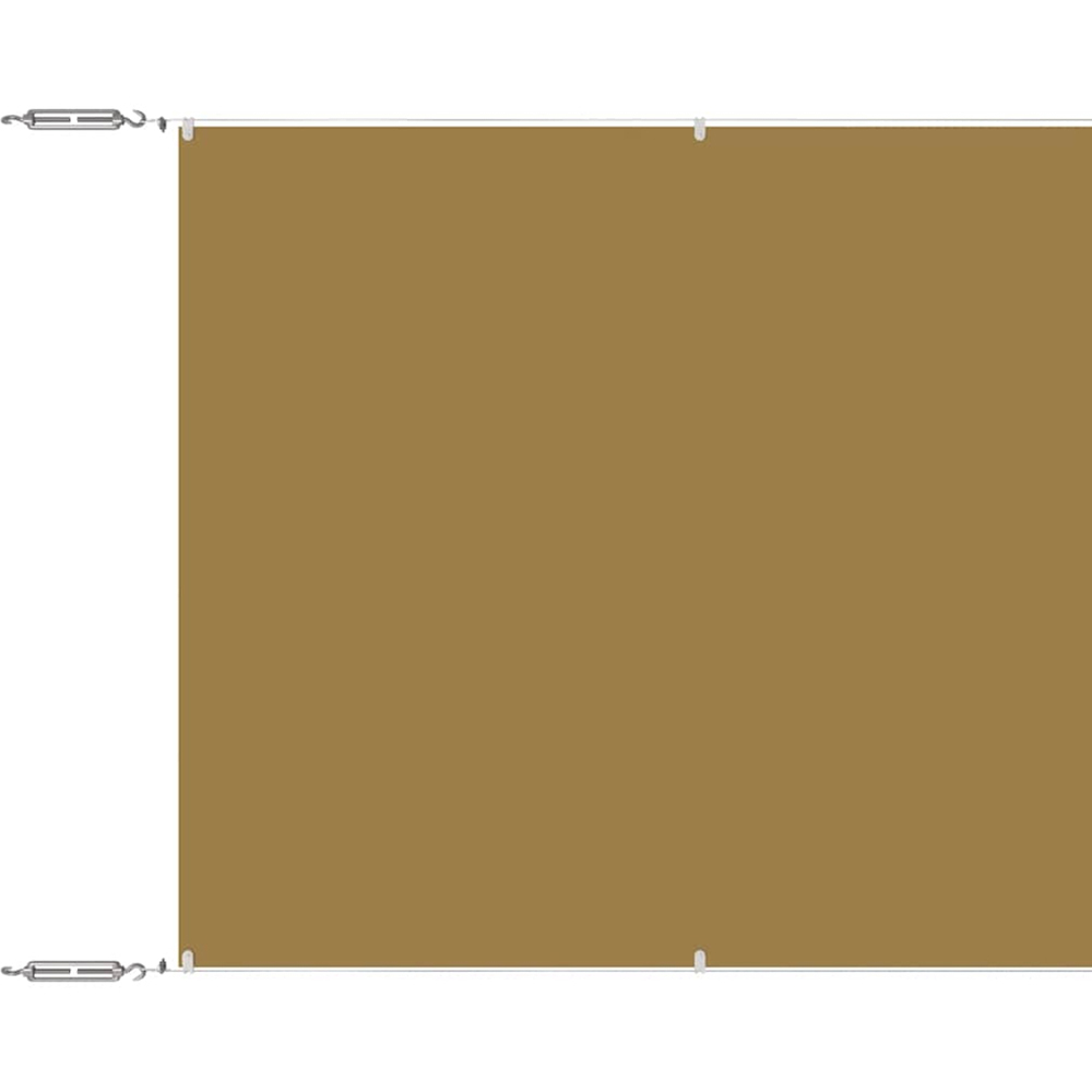 vidaXL Beige Oxford Fabric Vertical Awning 60cm x 12m Image 2