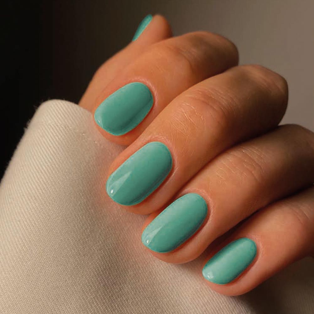 Body Collection Plant Based Nail Varnish Summer Colours Spearmint Image 3
