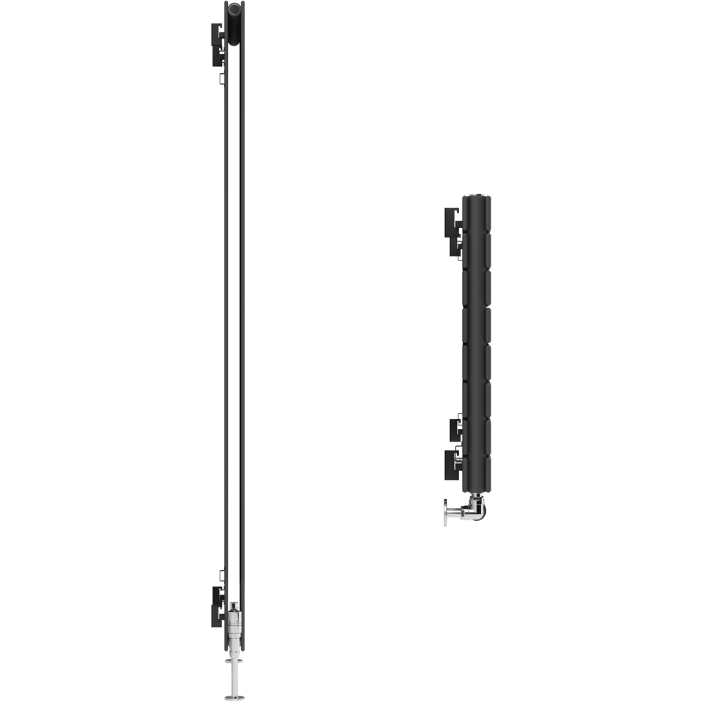 Terma Forte 5555 BTU Metallic Grey Double Panel Radiator 1800 x 588mm Image 6