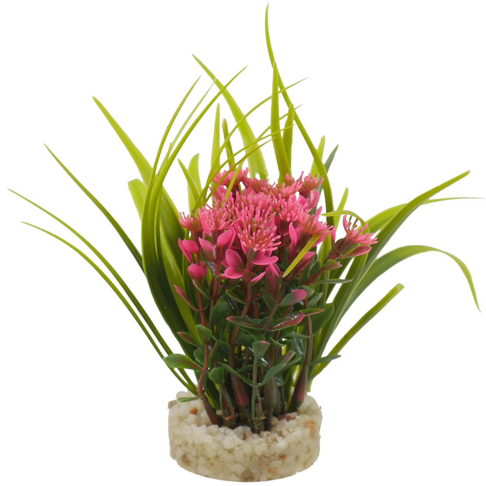 Single Wilko Aqua Decor Flowers Bouquet in Assorted styles Image 7