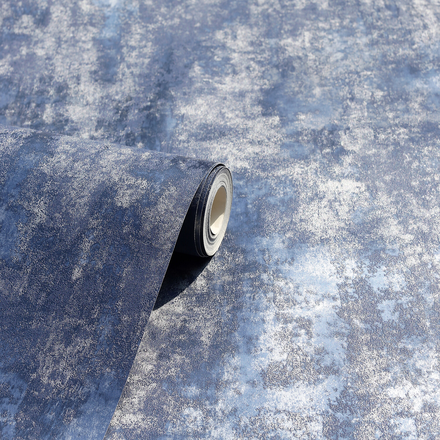 Stone Texture Wallpaper - Navy Gold Image 4