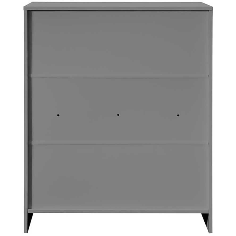 Oslo 4 Drawer Grey Chest of Drawers Image 5