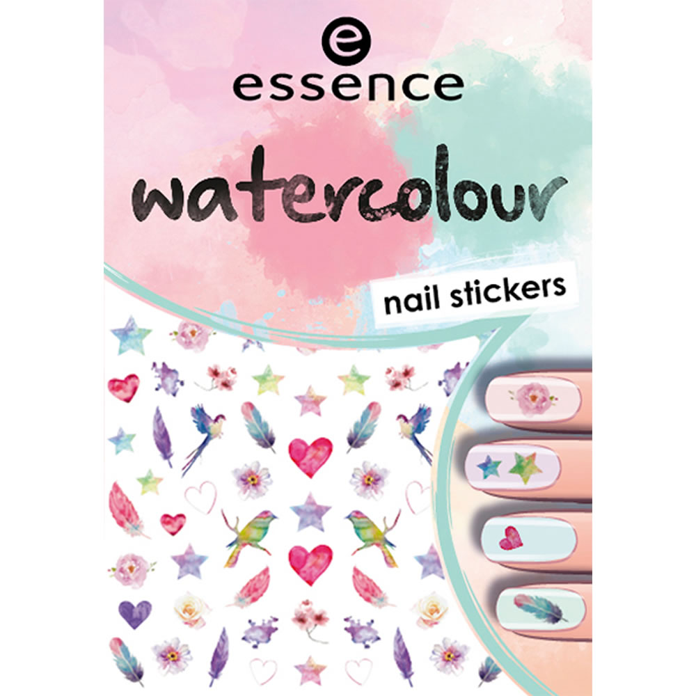 essence Watercolour Nail Stickers Image
