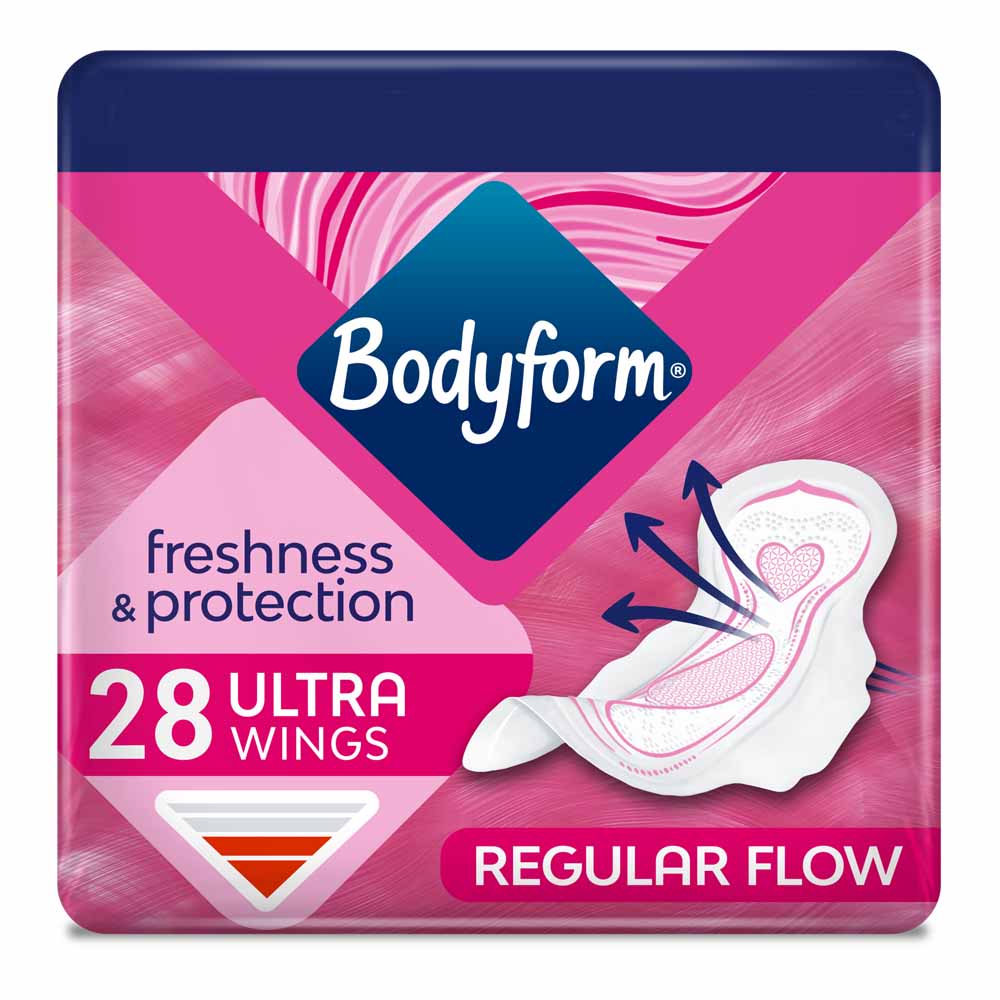 Bodyform Ultra Normal Sanitary Towels 28 pack Image