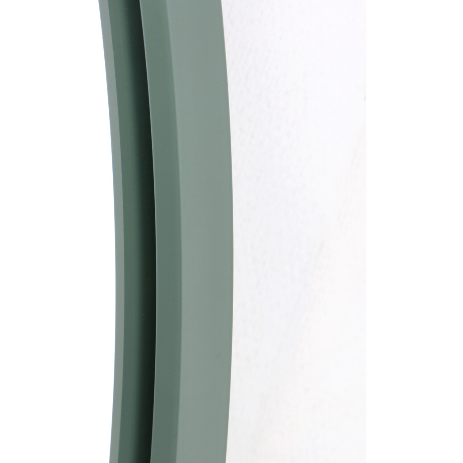 Wide Metal Arch Mirror  Greige Image 5
