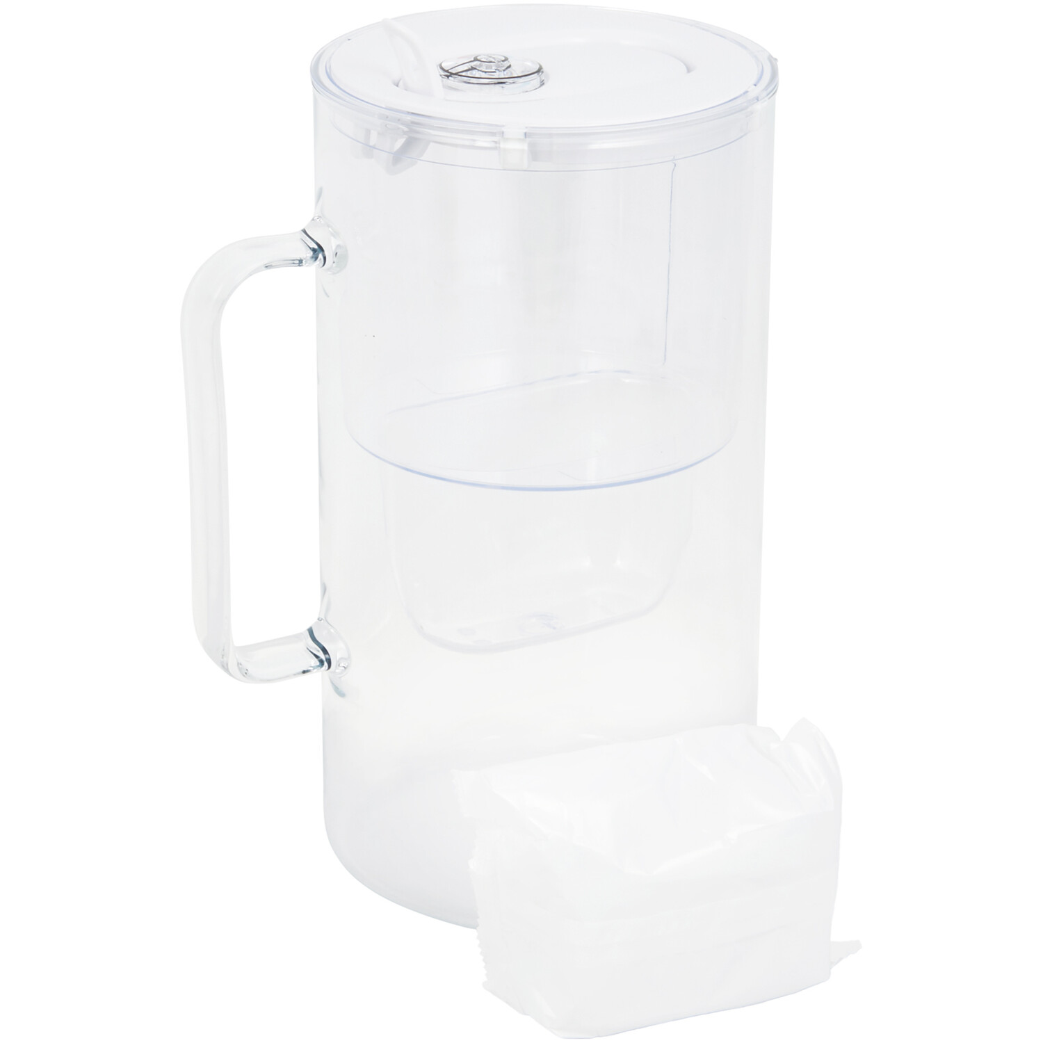 Aquaphor Glass 2.5l Water Filter Jug - White Image 6
