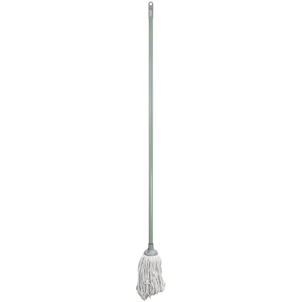 JVL Cleaning Green Cotton String Mop with 2 Replacement Heads Image 5