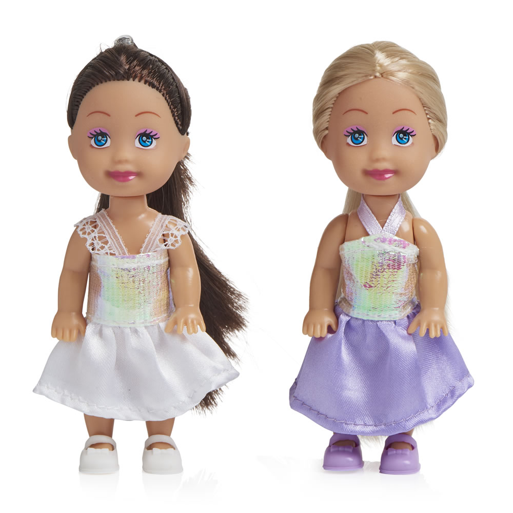 Wilko Mini Dolls Collection 10 pack Image 4