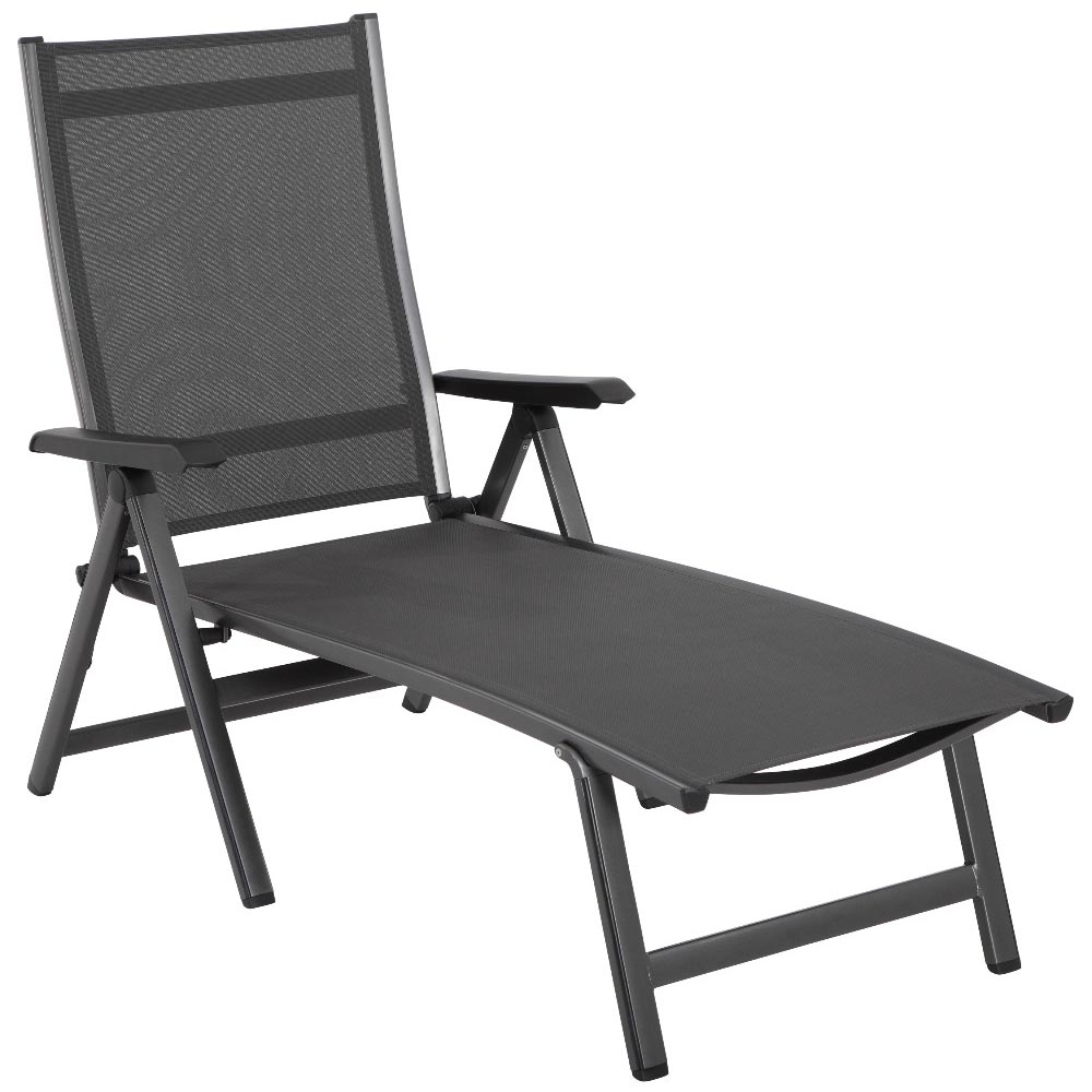 MWH Elements Anthracite Lounger Image 1