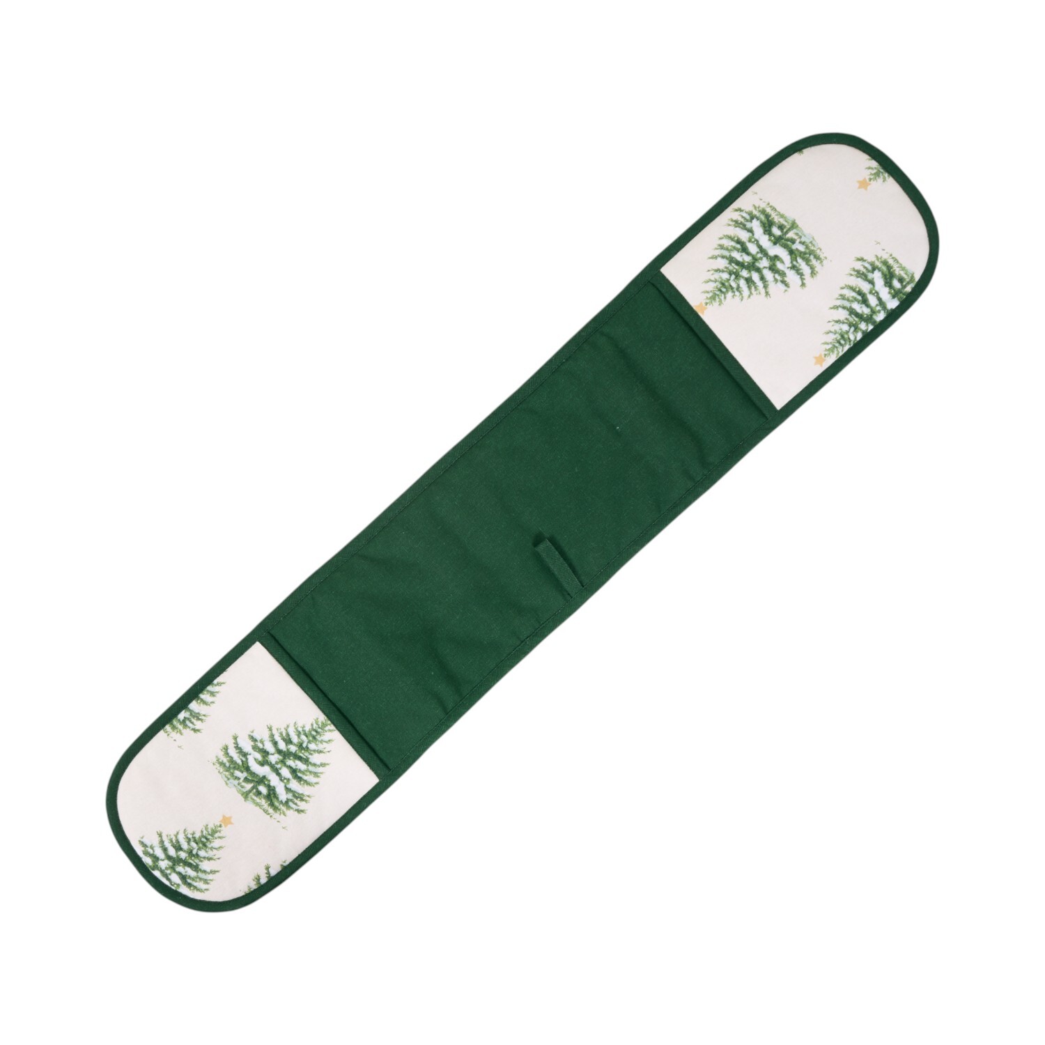 Christmas Tree Double Oven Glove Green Image 4