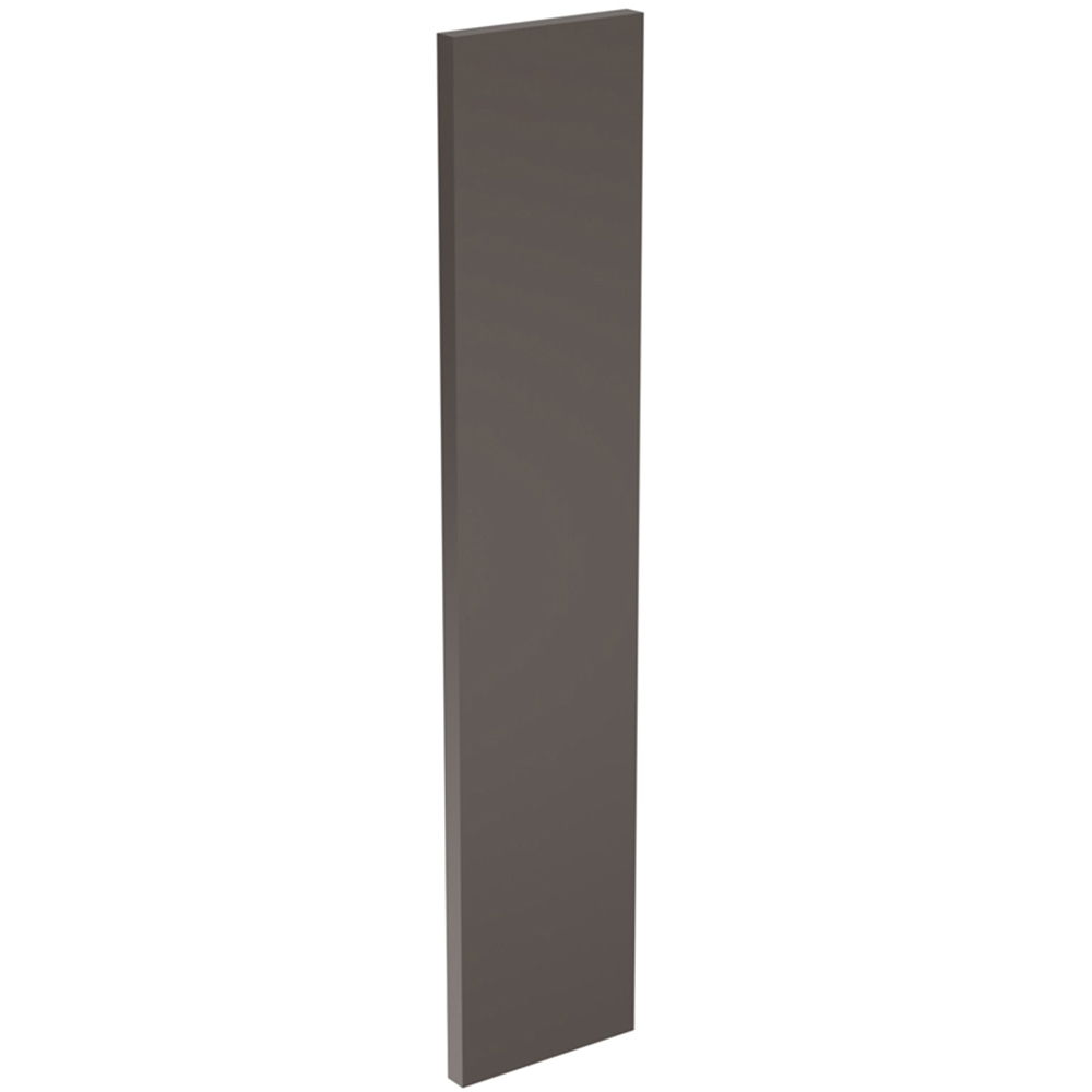 Kitchen Kit J-Pull Gloss Graphite Filler Panel 146mm Image 1