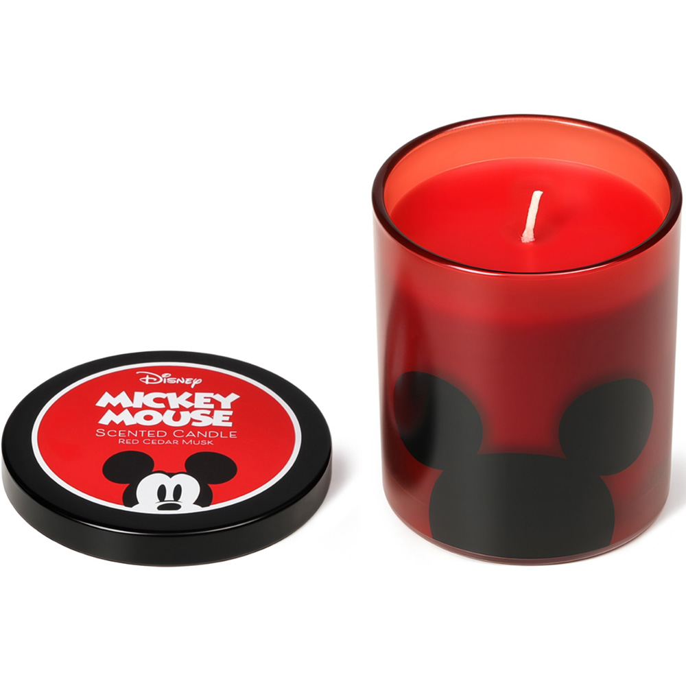 Disney Mickey Mouse Red Cedar Musk Scented Candle 213g Image 4