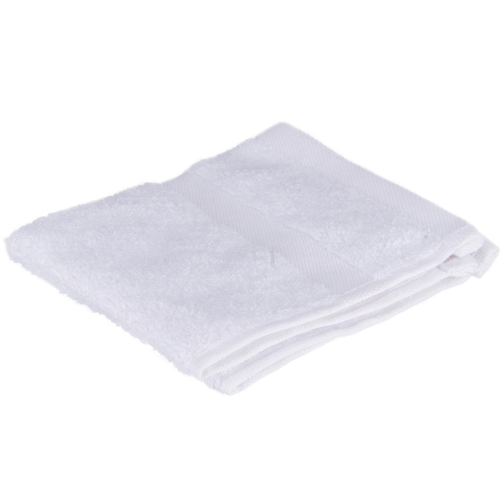 Divante Flannel Face Cloth - White Image