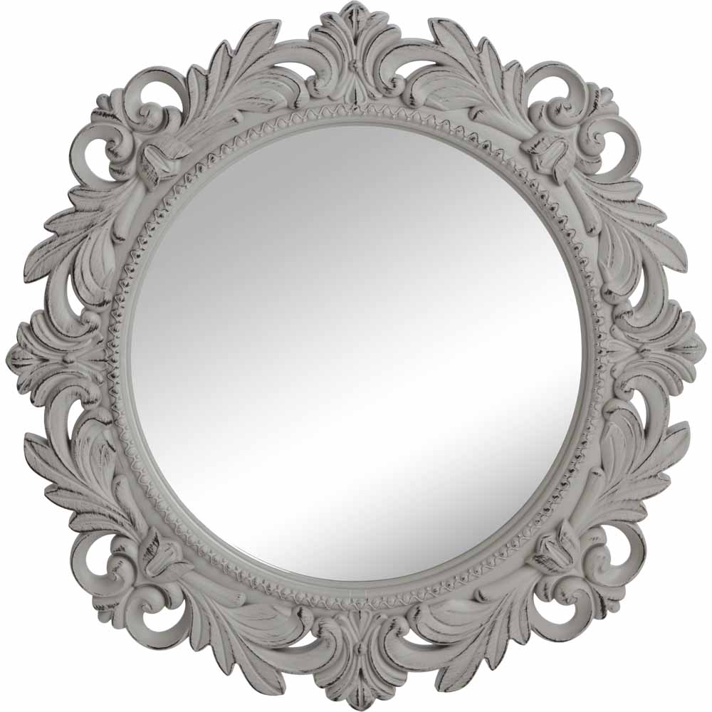 Wilko Grey Ornate Mirror Image 1
