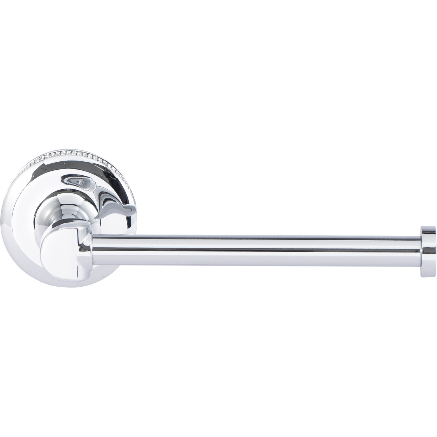 Victoria Silver Toilet Roll Holder Image 1