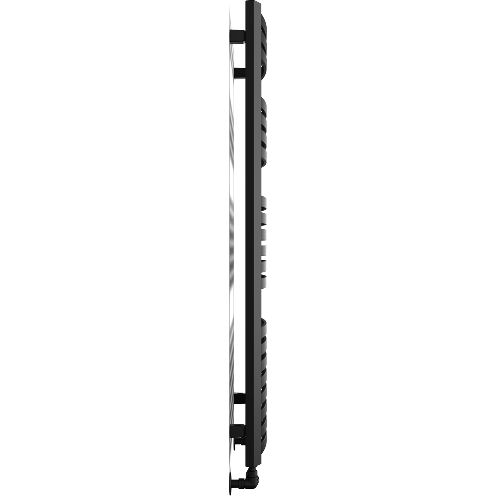 Terma Dexter 1845 BTU Matt Black Electric Heated Towel Rail 1220 x 500mm Image 5