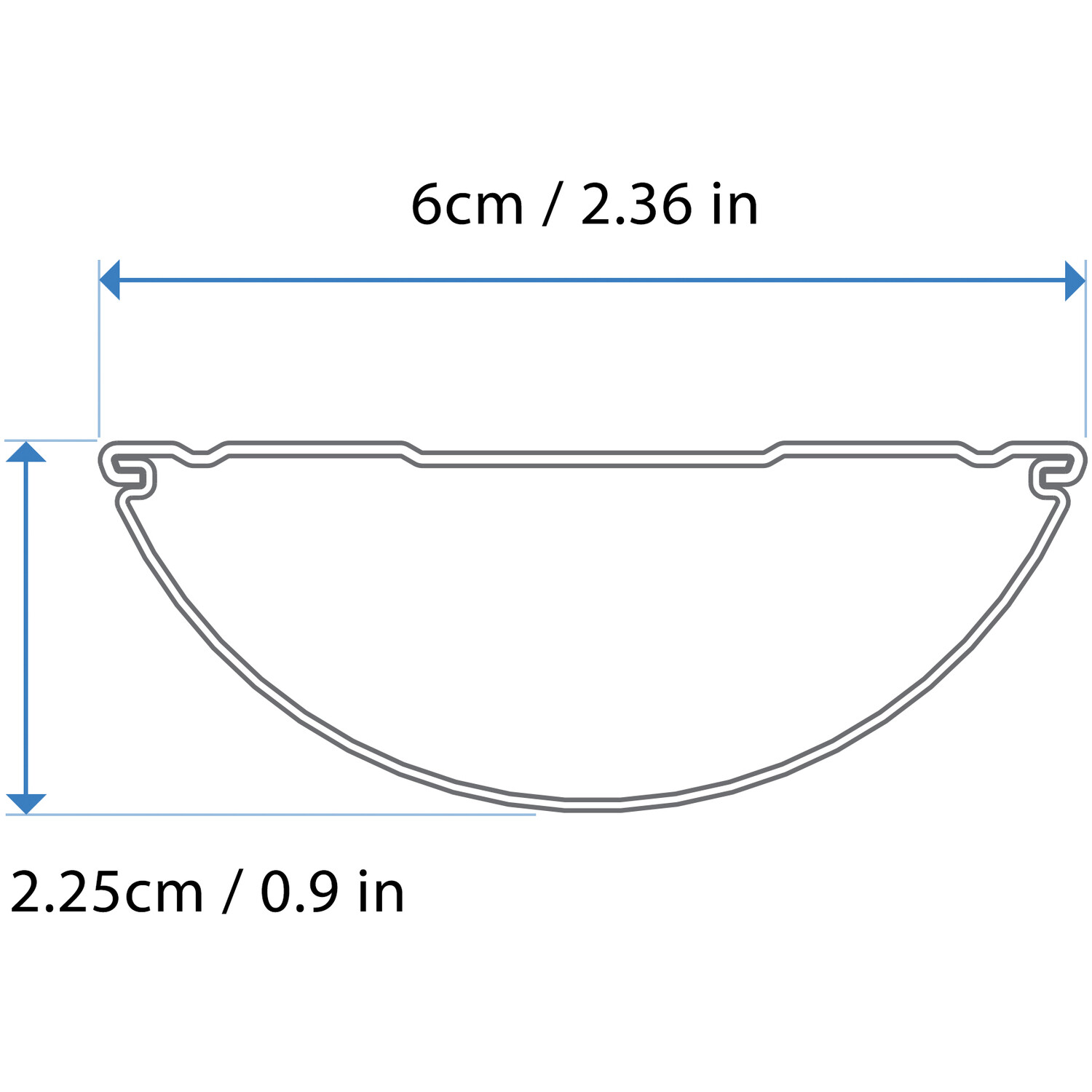 AVF White Cut to Size Cable Management Image 8