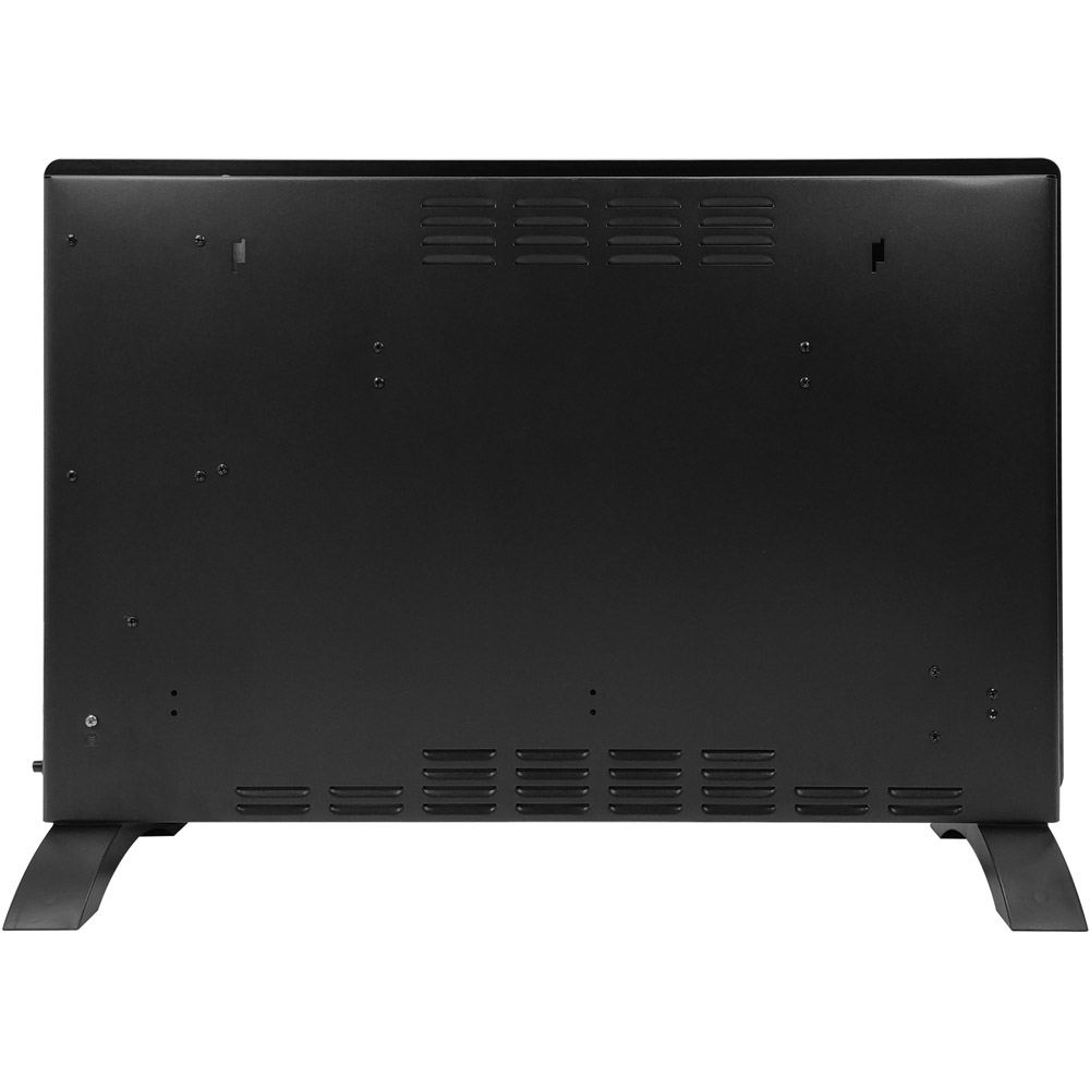 AMOS Black Smart Electric Glass Panel Heater 2000W Image 4