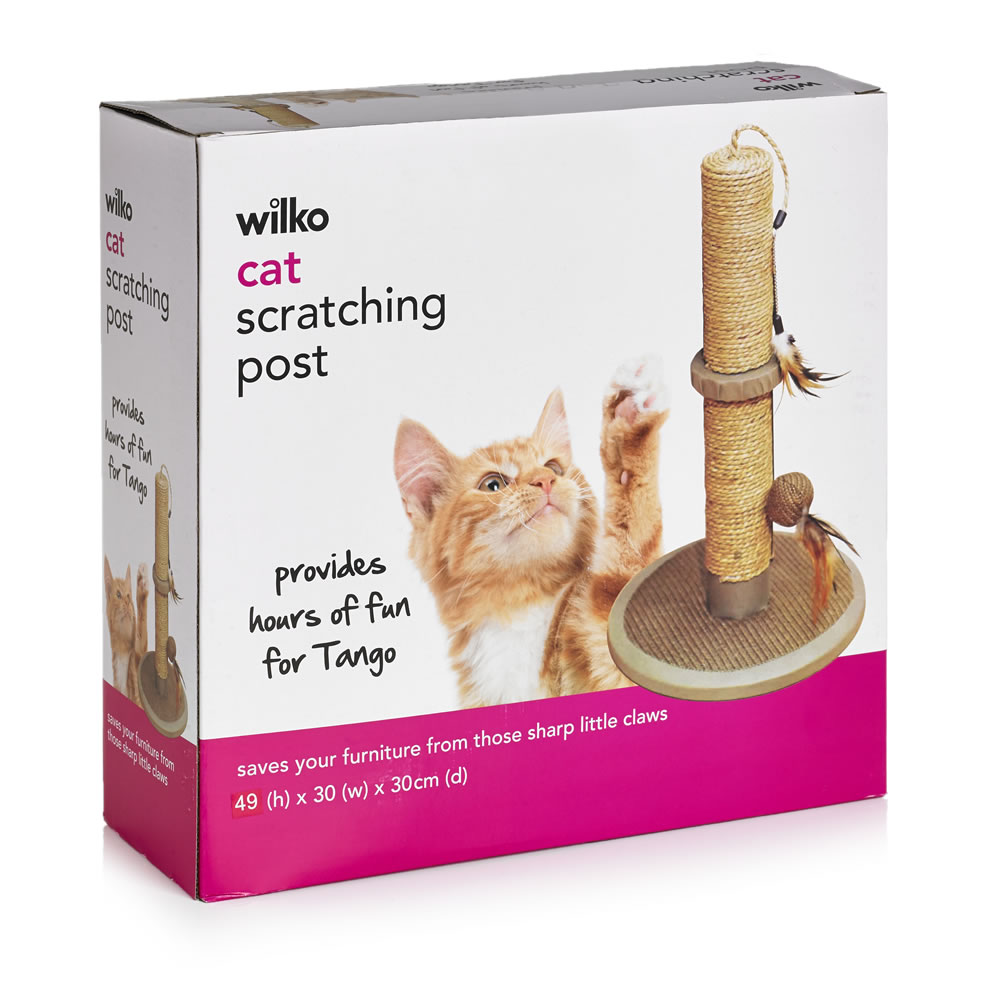 cat scratching post wilko