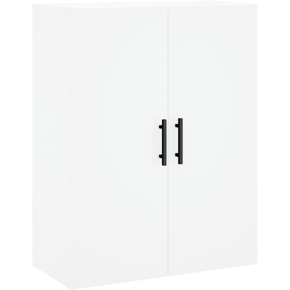 vidaXL 4 Door White Highboard Image 5