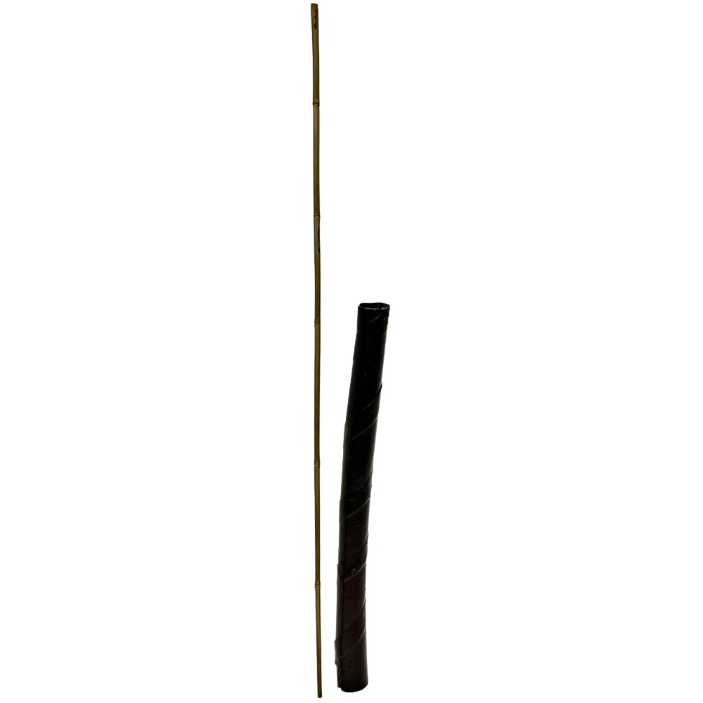 Inspirational Gifting Brown Spiral Tree Guard with Canes 60cm x 38mm 100 Pack Image 1