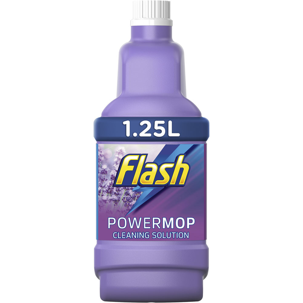 Flash PowerMop Lavender Floor Cleaner Refill 1.25L Image 1