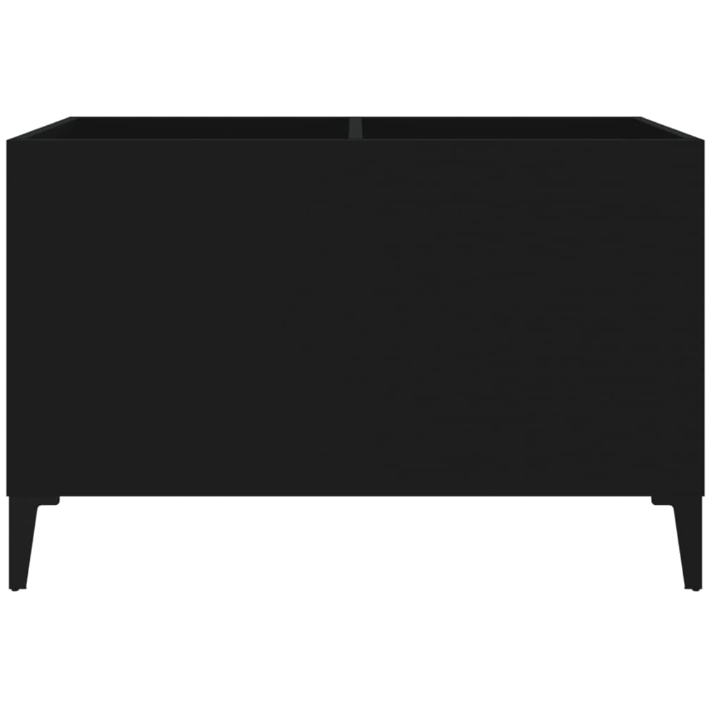 vidaXL Black Record Cabinet Image 4