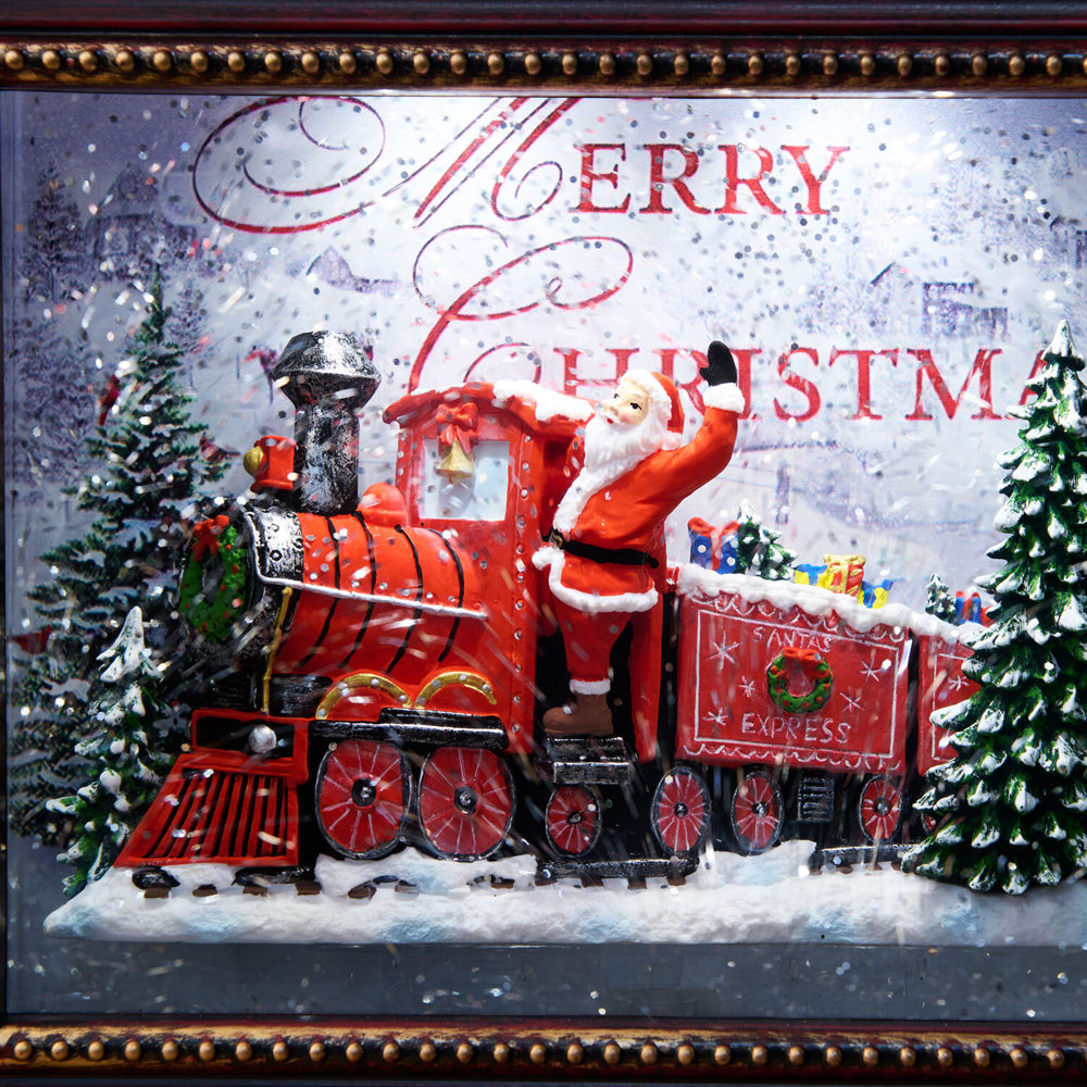 Christmas Frame Glitter Spinner Image 4