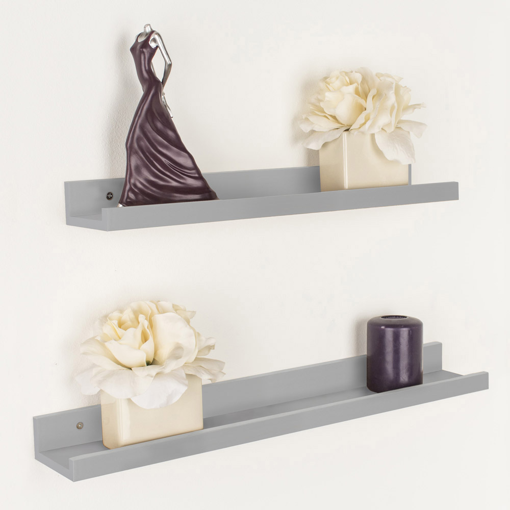 Core Products Dura 58cm Light Grey Display Shelf Image 3