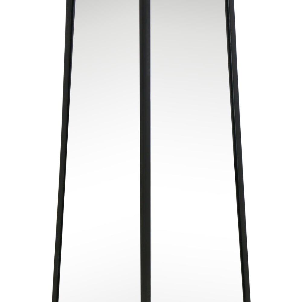 MirrorOutlet The Obelisk Black Metal Edged Mirrored Ornament 120 x 25cm Image 5