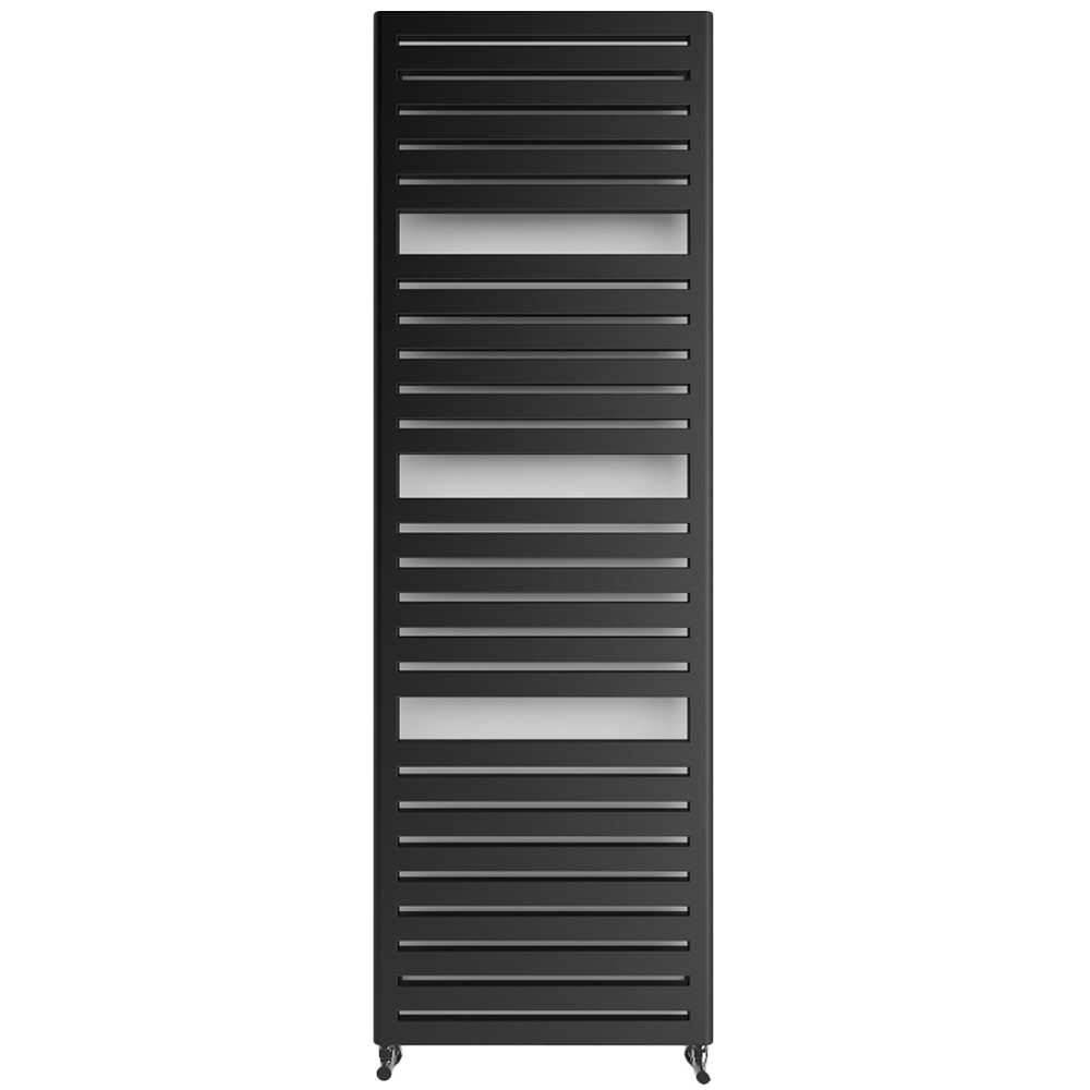 Terma Salisbury Metallic Black Heated Towel Rail 2708 BTU 1635 x 540mm Image 1