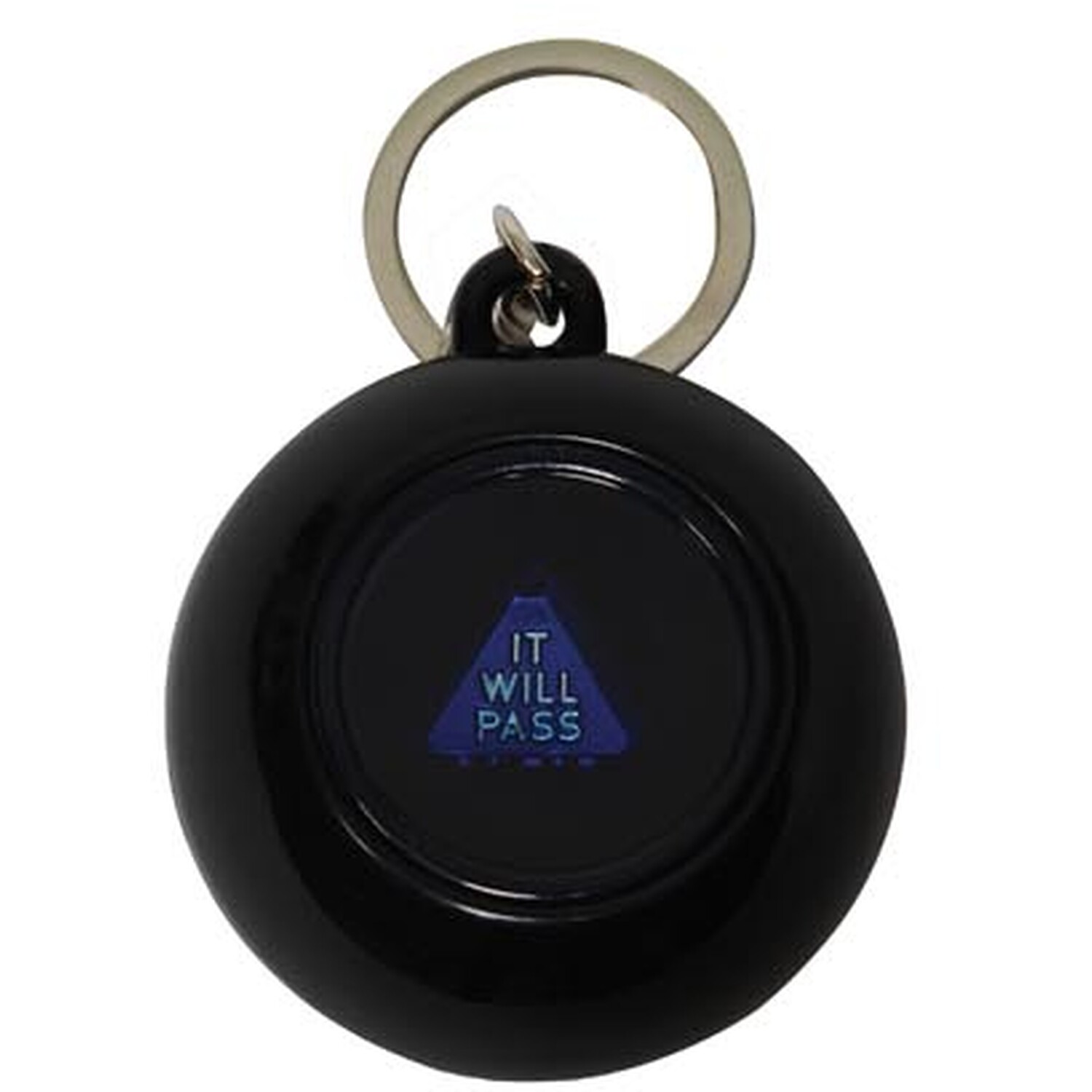 Magic 8 Ball Keyring Black Wilko